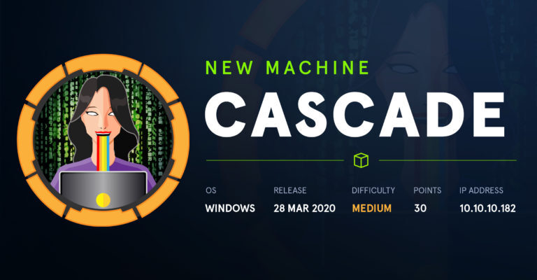 CASCADE WRITEUP