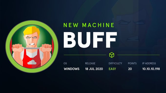 BUFF HACKTHEBOX WRITEUP