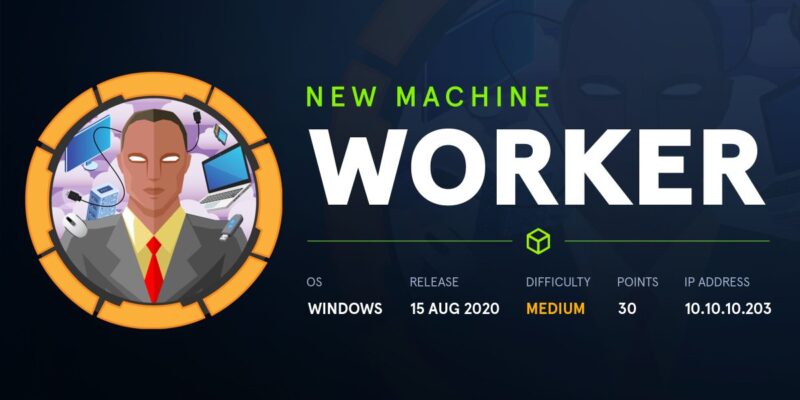 WORKER HACKTHEBOX  WRITEUP