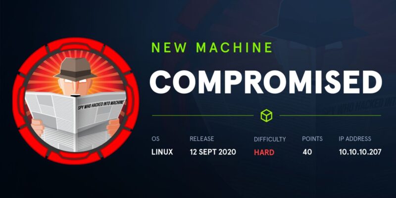 COMPROMISED HACKTHEBOX WRITEUP