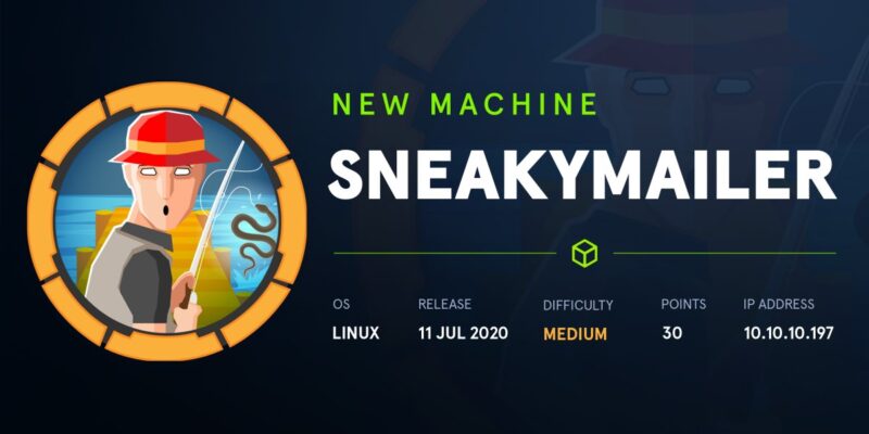 SNEAKYMAILER HACKTHEBOX WRITEUP