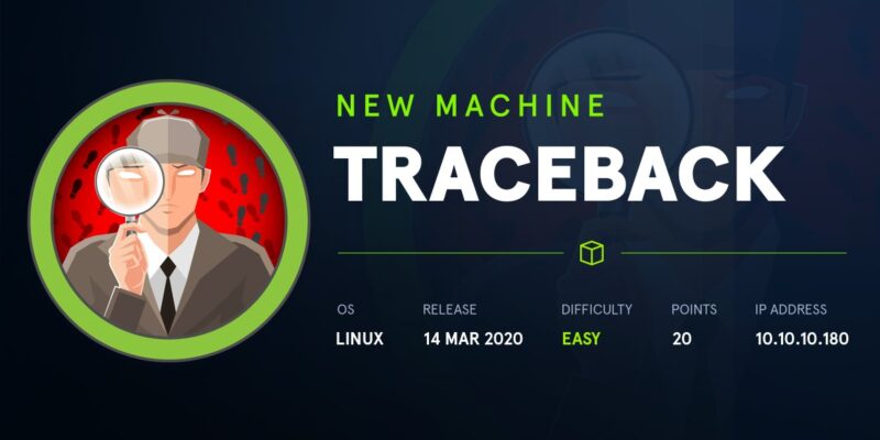 TRACEBACK WRITEUP