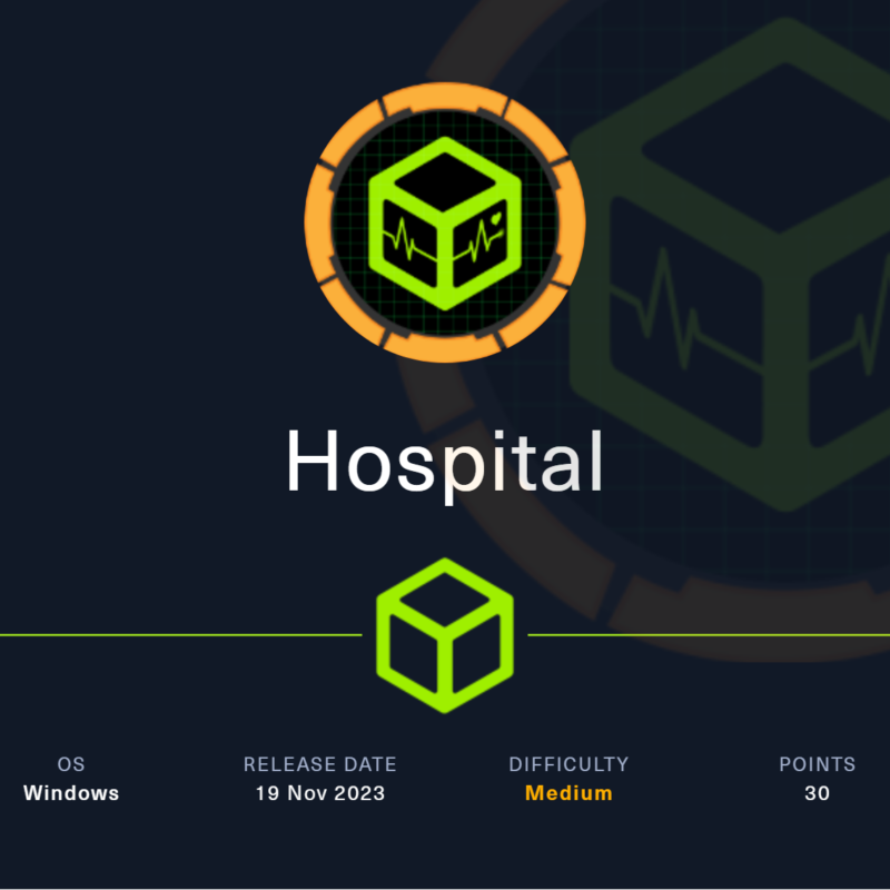 Protected: Unlocking Secrets: Hospital HTB Writeup Reveals Stealthy Exploits and Elevated Privileges